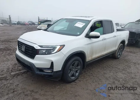 2023 Honda Ridgeline Rtl-E z USA, uszkodzony, nr VIN 5FPYK3F72PB011944